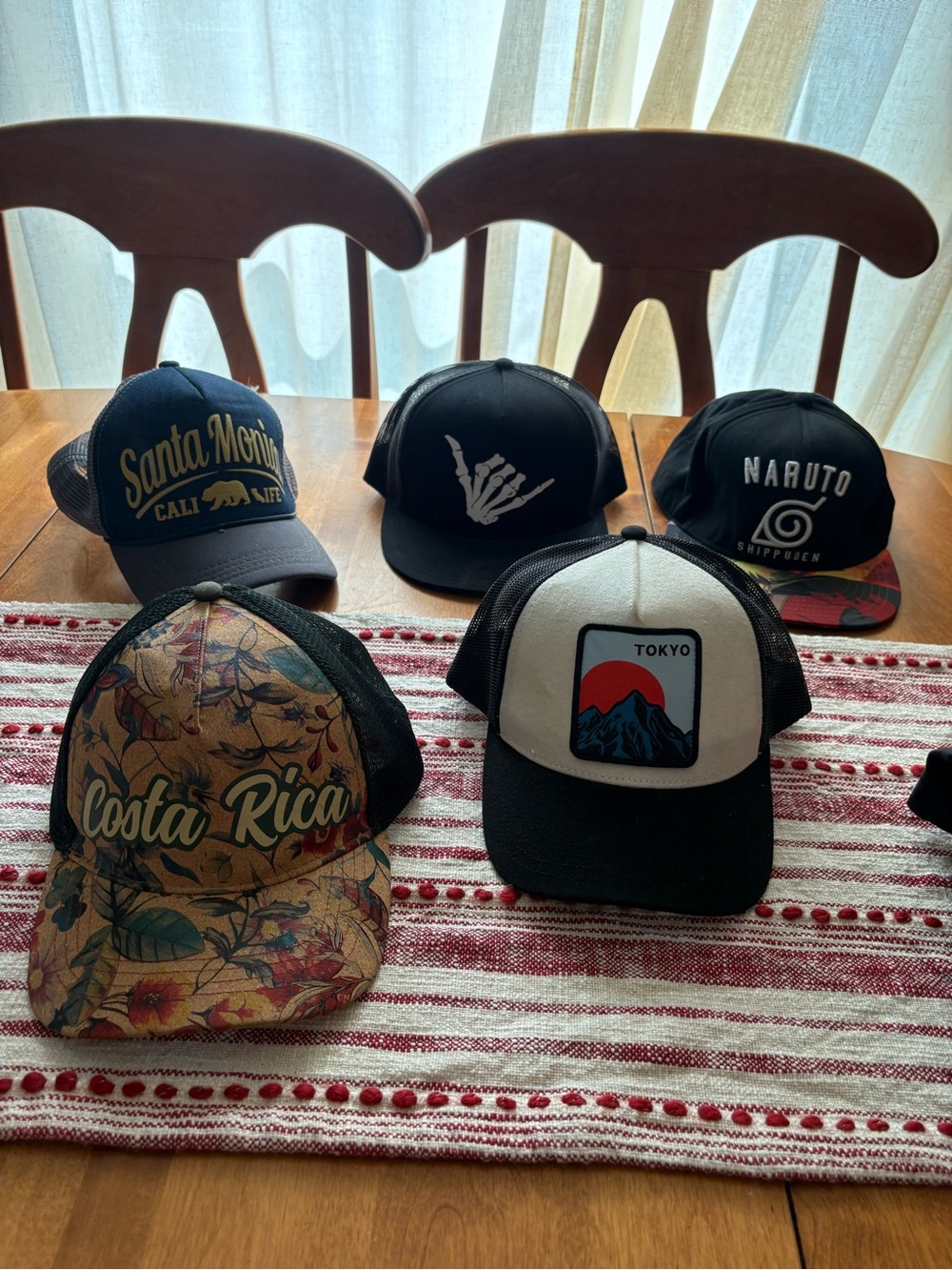 Assorted Trucker Hat Bundle - Costa Rica Floral + Tokyo Patch + Graphic Caps